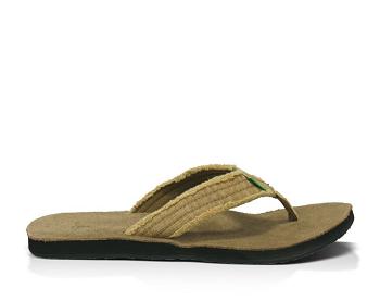 Sanuk Fraid Not Flip Flop Herr Khaki | Sverige 382XYU